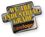 Caselogos domed decals are industrial grade