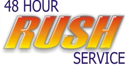 48 Hour rush service from caselogos