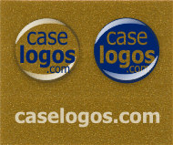 caselogos metallic gold polyester