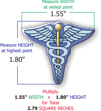 how to measure your caselogo